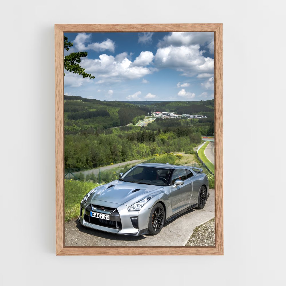 Poster Gt-r track edition impressionnant – affiche Nissan (vue 4)